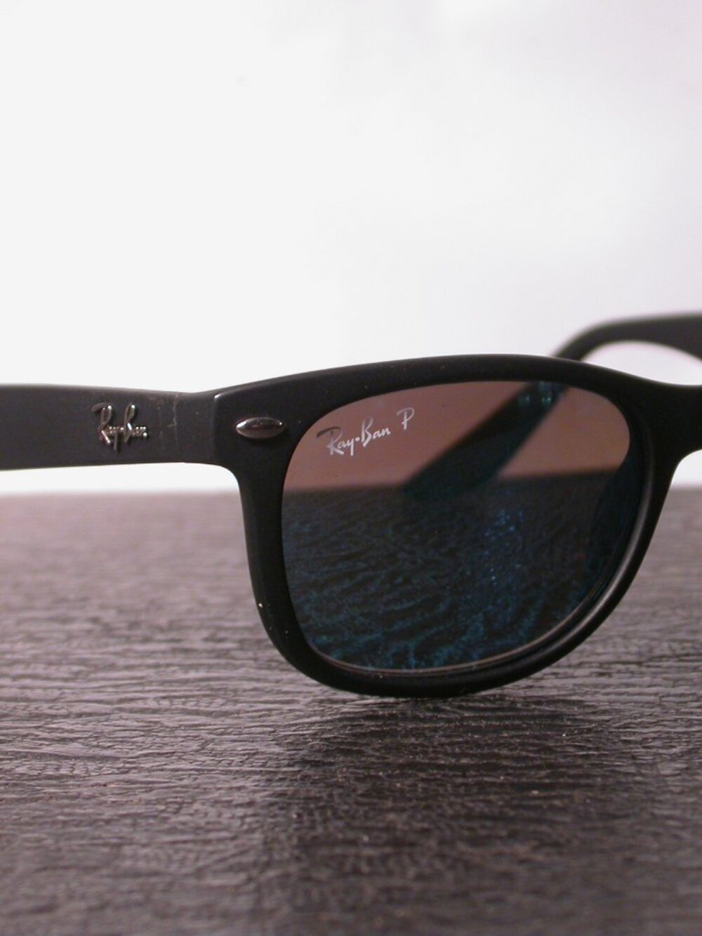 Ray Ban Jr. Matte Black Wayfarer Sporty Sunglasses FRAME ONLY